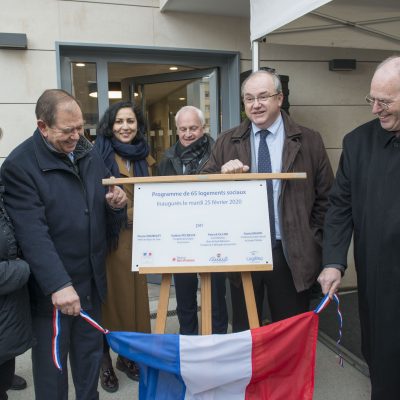 Inauguration des premiers logements livrés