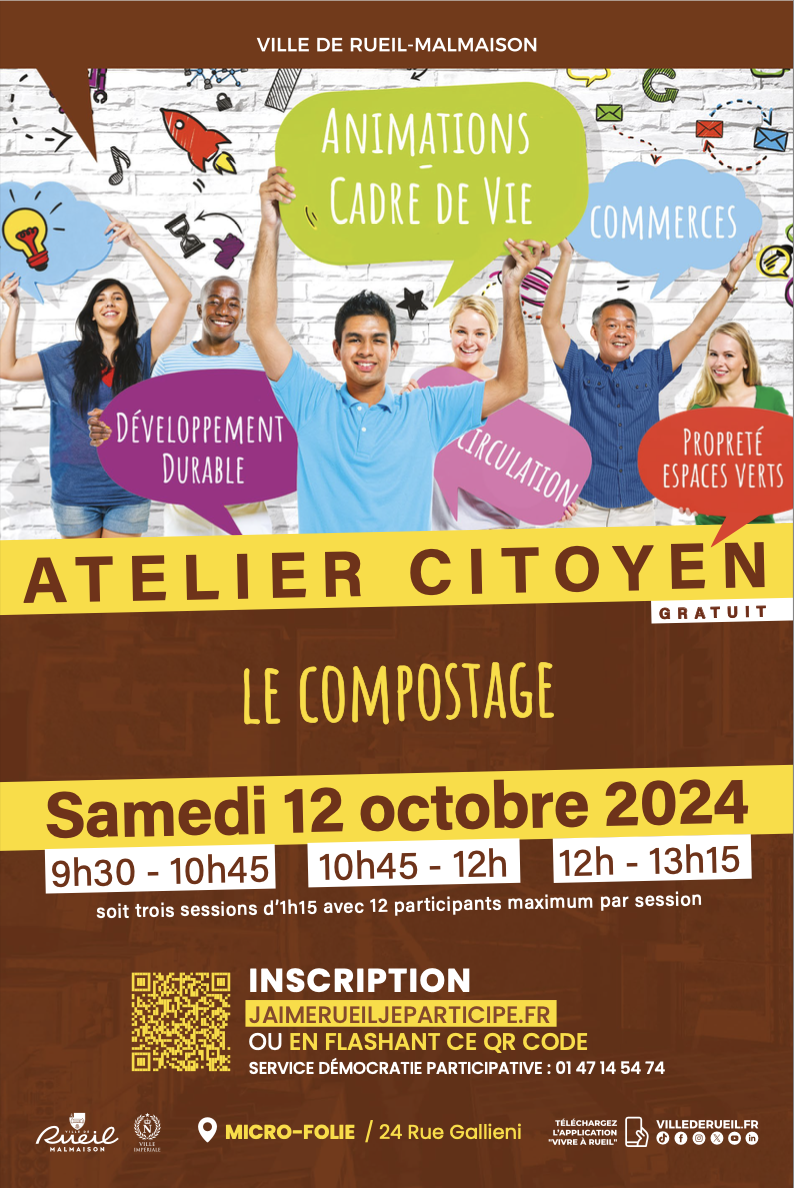 Atelier citoyen sur le compostage à l’Arsenal : rejoignez-nous le 12 octobre !