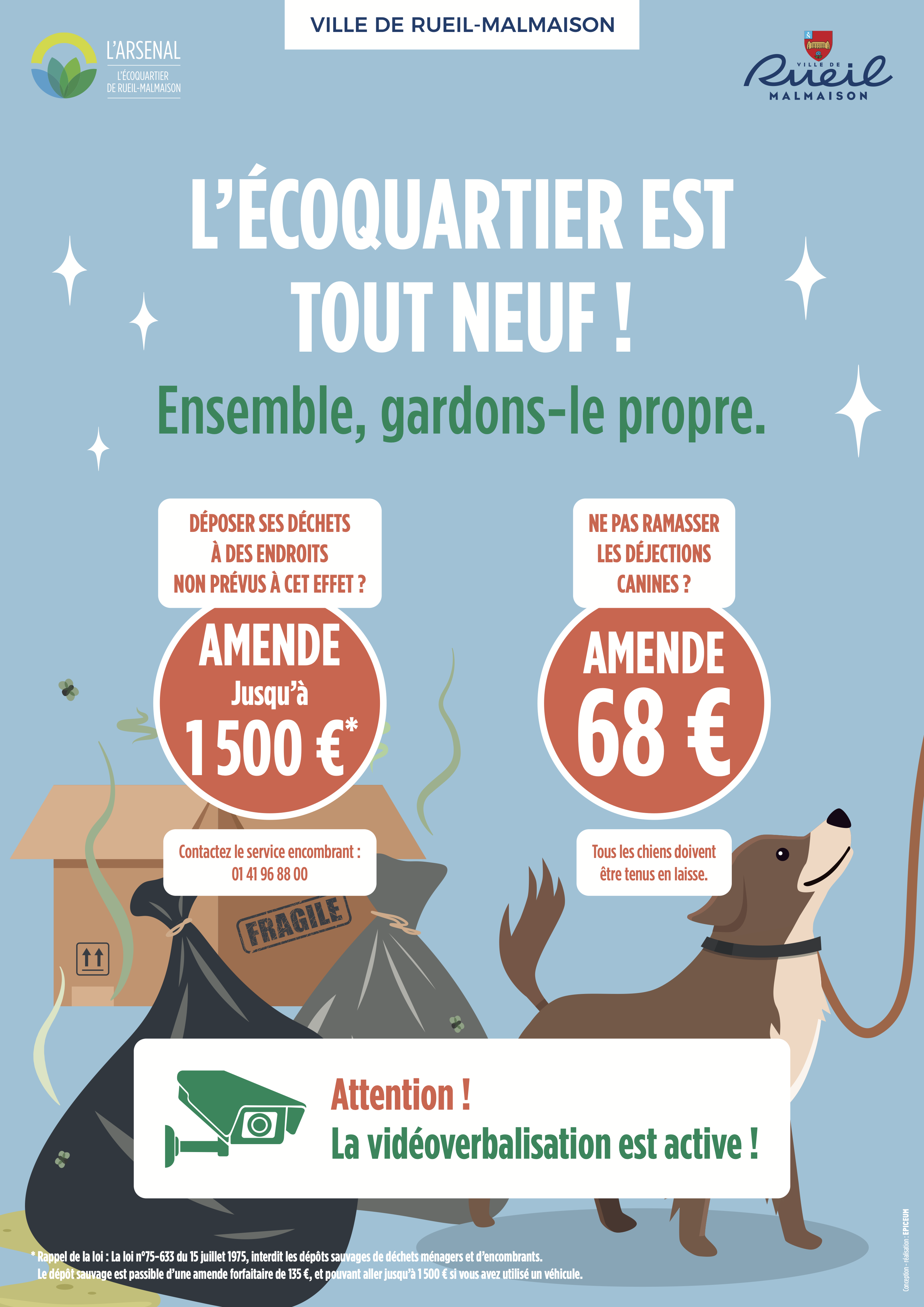 Gardons l’écoquartier de l’Arsenal propre